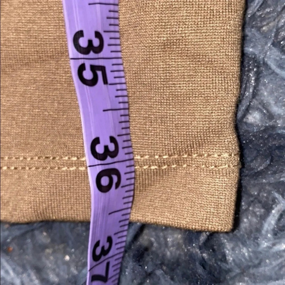 Marks & Spencer Tan high waist leggings Pants Sz 10 - Picture 9 of 11